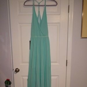Bebe teal dress